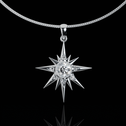 Celestial Radiance Star Pendant