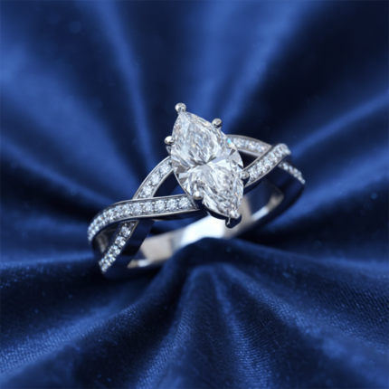 Luminous Crosswave Ring​